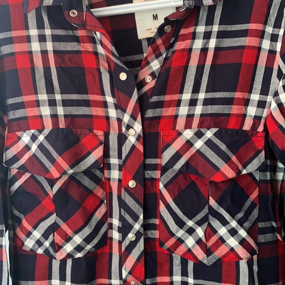 Plaid blouse - Picture 3 of 3